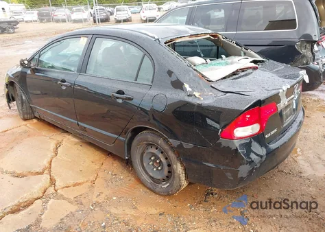 2010 Honda Civic Lx z USA, uszkodzony, nr VIN 2HGFA1F50AH300488